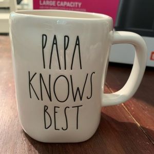 Rae Dunn “Papa Knows Best” mug
